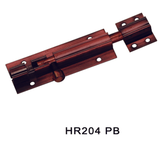 Bullone del cancello del gate della porta del bullone in acciaio (HR204 PB)