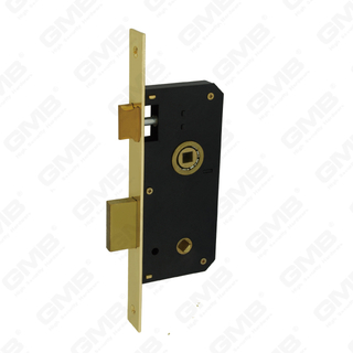 Serratura per porta da infilare ad alta sicurezza Catenaccio in acciaio o zama Corpo serratura con scrocco in acciaio o zama (522.40-R72)
