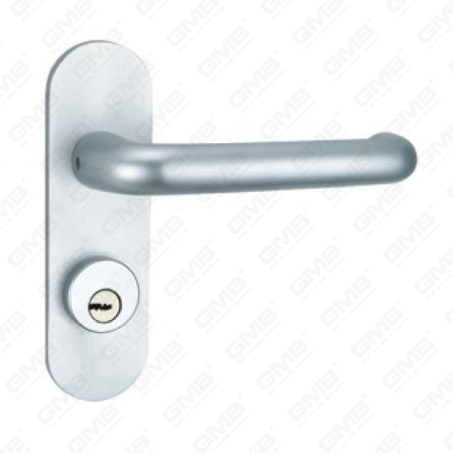 Manico della porta in alluminio ossigenato sulla maniglia della porta della piastra (G8302-G10)