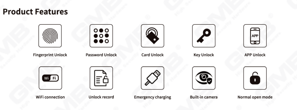 Smart Lock with Camera (933)