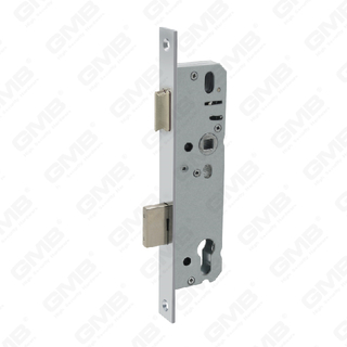 Serratura per porta in alluminio ad alta sicurezza Corpo della serratura con foro per cilindro stretto (9225-X)