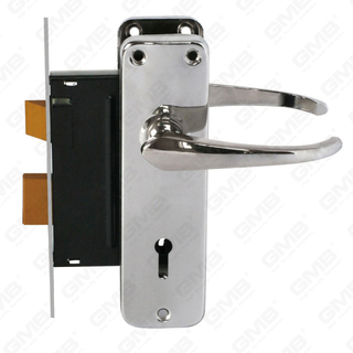 Set serratura ad alta sicurezza con chiavistello Set serratura Maniglia serratura serratura (225AL)