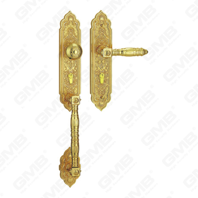 Maniglia per porta esterna della villa in lega di zinco (E8311-GPB)