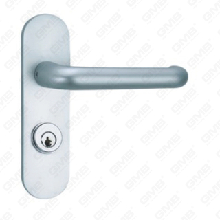 Maniglia per porta in alluminio ossigenato su maniglia per porta piastra piastra (G367-G10)