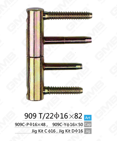 Cerniera regolabile 3D con quattro pin [909 T22 φ16 × 82]