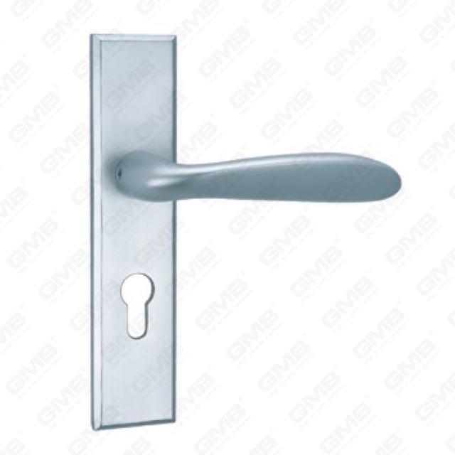 Manico della porta in alluminio ossigenato sulla maniglia della porta della piastra (G465-G56)