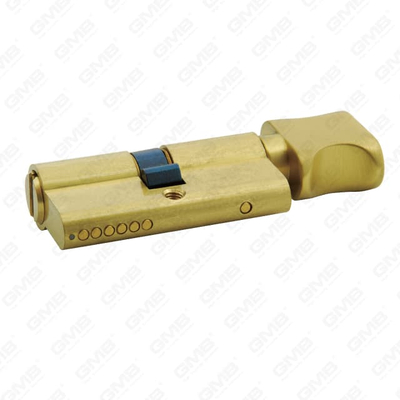Cilindro di sicurezza in ottone con manopola [GMB-CY-04]