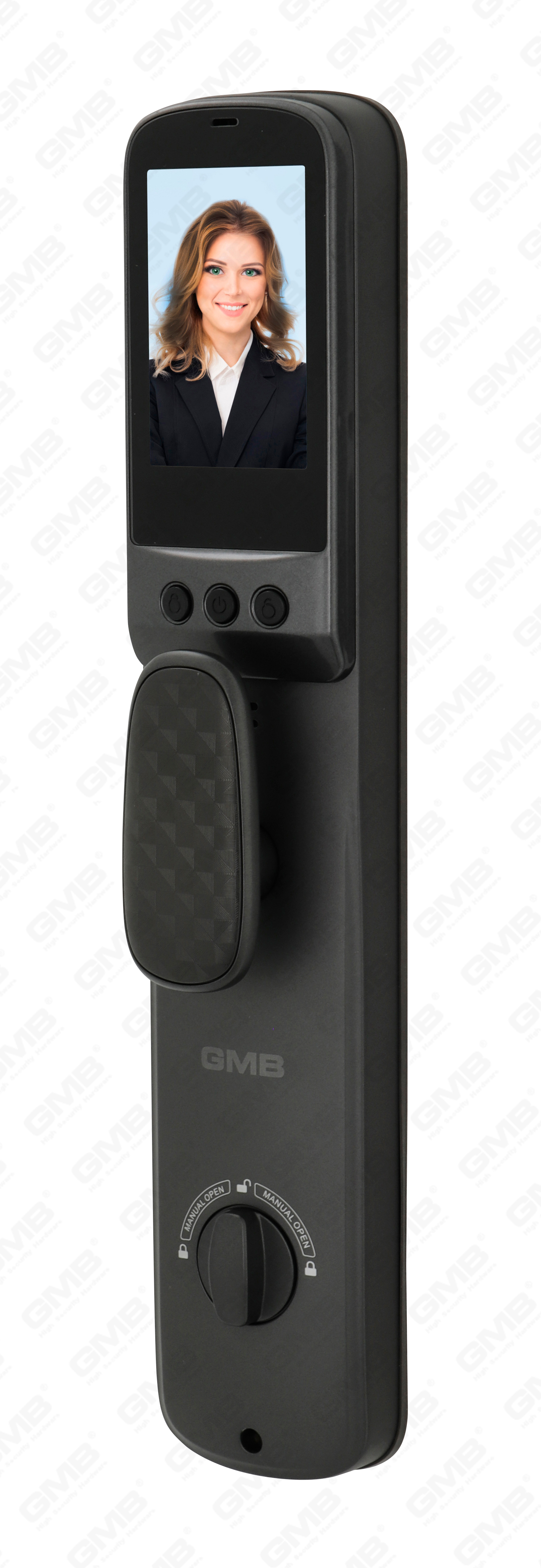 Apprint di impronta digitale/RFID ad alta sicurezza/WIFI/TUYA/TT APP/con fotocamera Intelligent Anti-Pesep Digital Smart Door Lock (826)