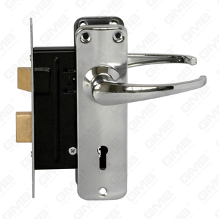 Set serratura ad alta sicurezza con chiavistello Set serratura Maniglia serratura serratura (694Z)