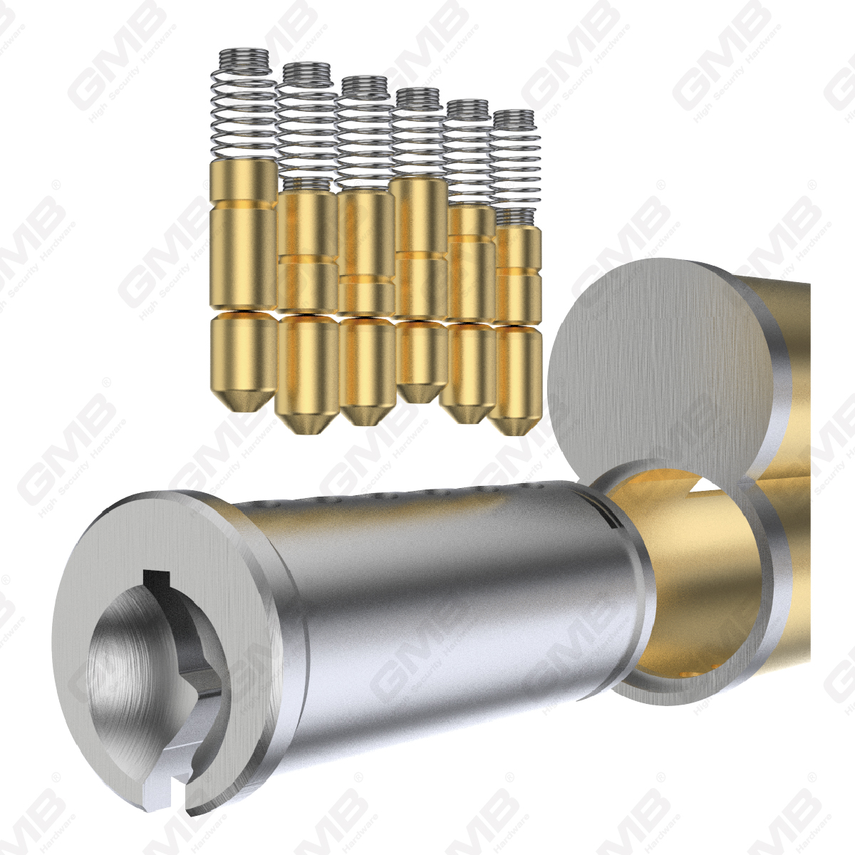 Cilindro intercambiabile in appartamenti Key Master （R8）