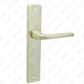 Maniglia per porta in alluminio ossigenato su piastra maniglia per porta (213F)