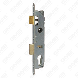 Cilindro della serratura della porta stretta in alluminio di alta sicurezza Corpo della serratura con finitura galvanizzata stretta (361-20L)