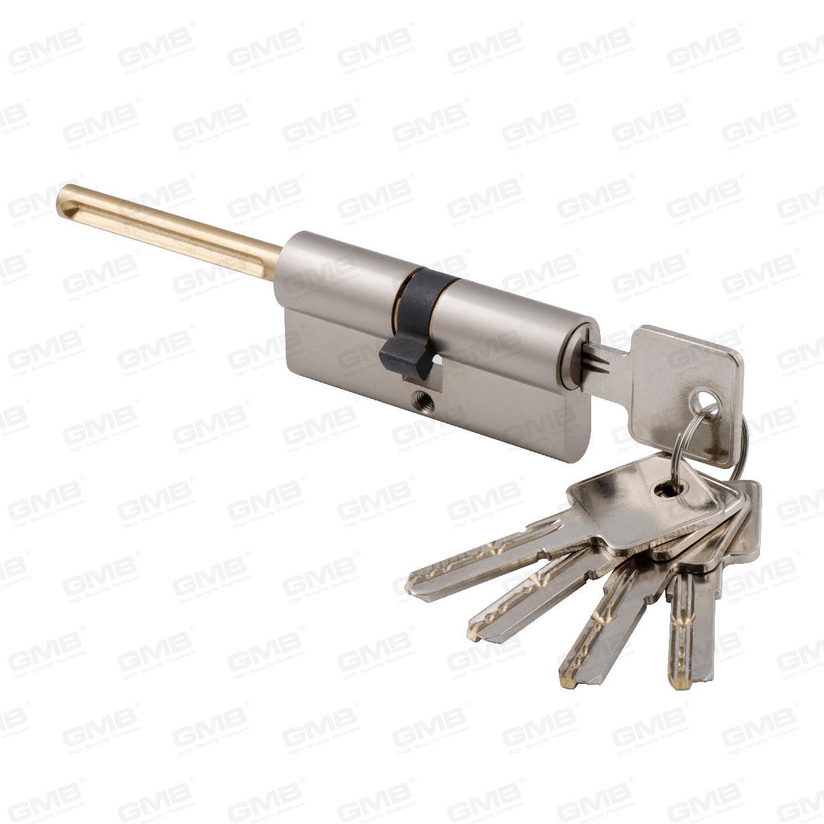 Cilindro in ottone di sicurezza con barra di coda (GMB-CY-04B)