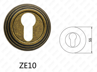 Rosone tondo per maniglia per porta in alluminio in lega di zinco Zama (ZE10)