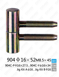 Furnibilità intercambiabile T Tipo di cerniera con due pin [904 φ16 × 52]