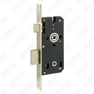 Serratura per porta da infilare ad alta sicurezza Catenaccio in acciaio o zama Corpo serratura in ottone o zama (9010BB-N)