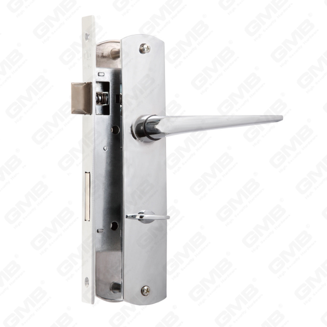 Set serratura ad alta sicurezza con chiavistello Foro WC Set serratura con manopola Maniglia serratura serratura (serie 9040B-911)