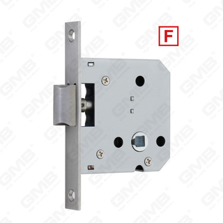 Corpo della serratura del foro del WC della porta da infilare dell&#39;acciaio inossidabile di alta sicurezza per porte in legno o in acciaio (55ZL)