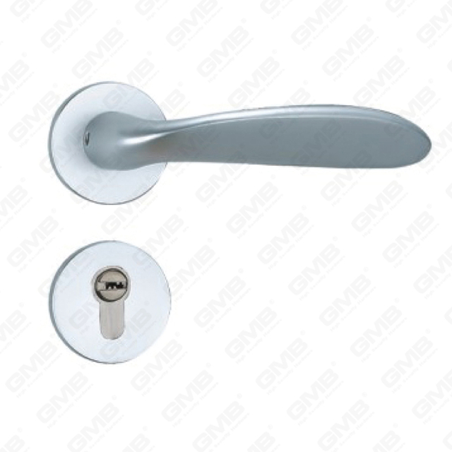 Manico della porta in alluminio ossigenato sulla maniglia della porta della piastra (GF8411-G56)