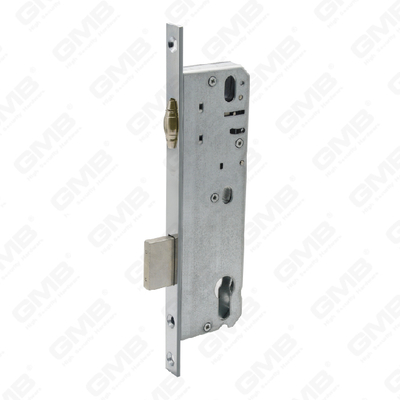 Serratura per porta in alluminio ad alta sicurezza Serratura stretta con serratura a rullo con serratura a cilindro Corpo serratura (9225R-X)