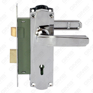 Set serratura ad alta sicurezza con chiavistello Set serratura Maniglia serratura serratura (0223)