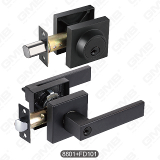 Set di serrature per porta combo con set combo hardware a bordo manopola [8801+FD101]