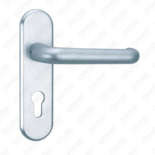 Maniglia per porta in alluminio ossigenato su maniglia per porta piastra piastra (G392-G10)