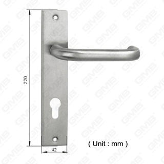 Manico della maniglia della porta della porta in acciaio inossidabile di alta qualità #304 (SH87-SY02-SS)