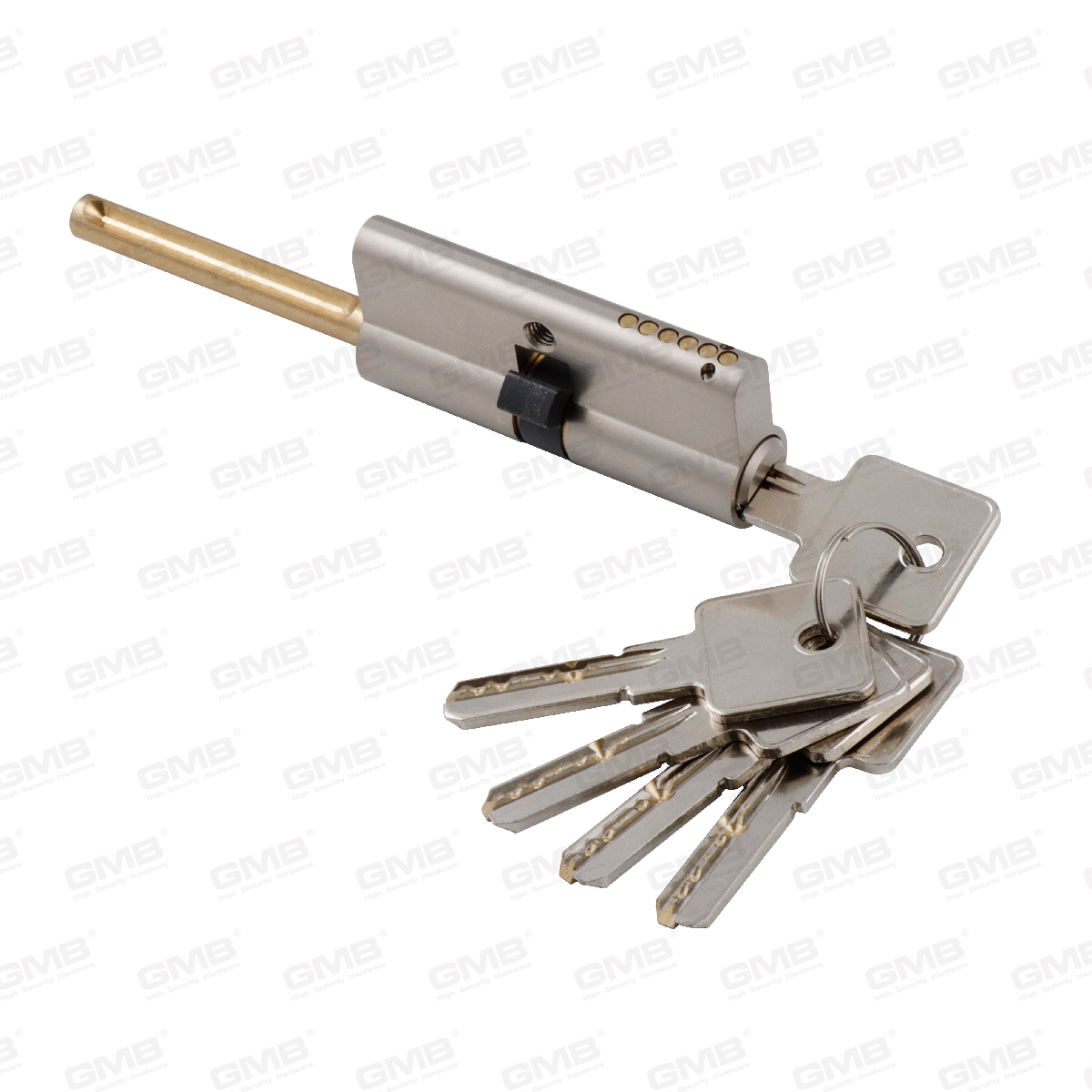 Cilindro in ottone di sicurezza con barra di coda (GMB-CY-04B)